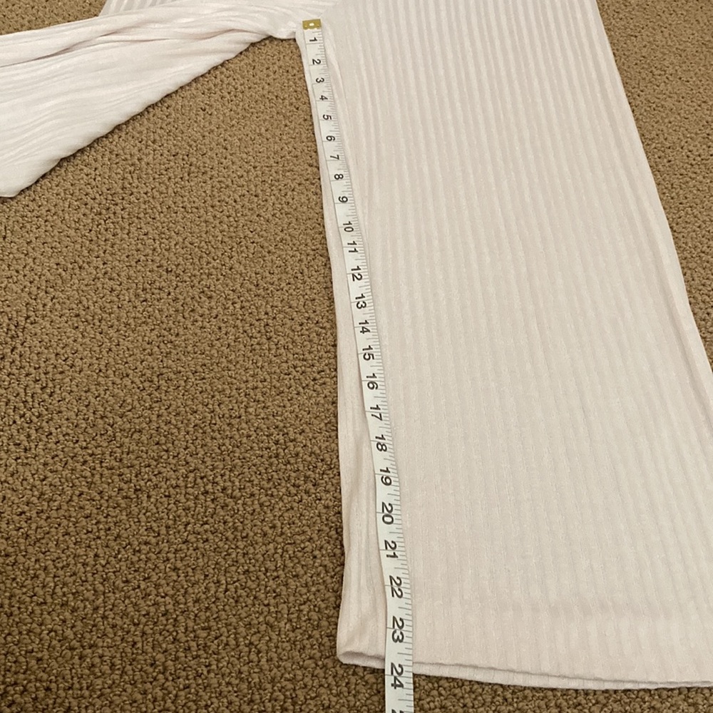 NWOT H&M Ribbed Wide Leg Pants - Picture 5 of 7
